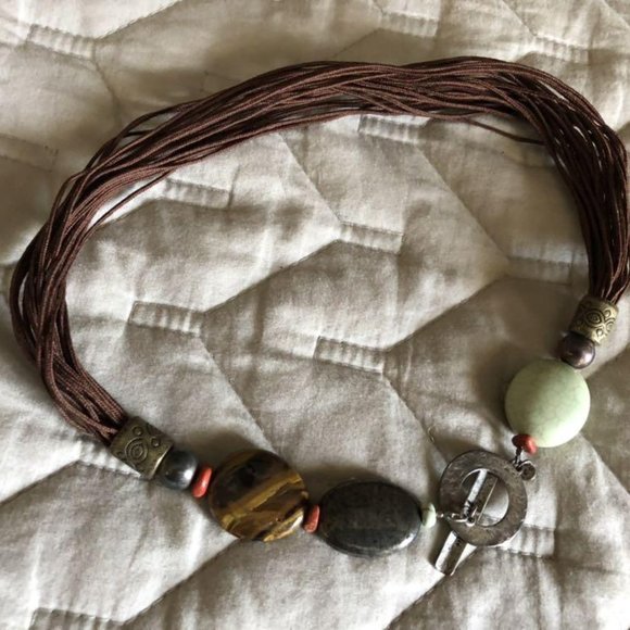 Silpada Multi-Cord Necklace N1891 - Picture 3 of 4